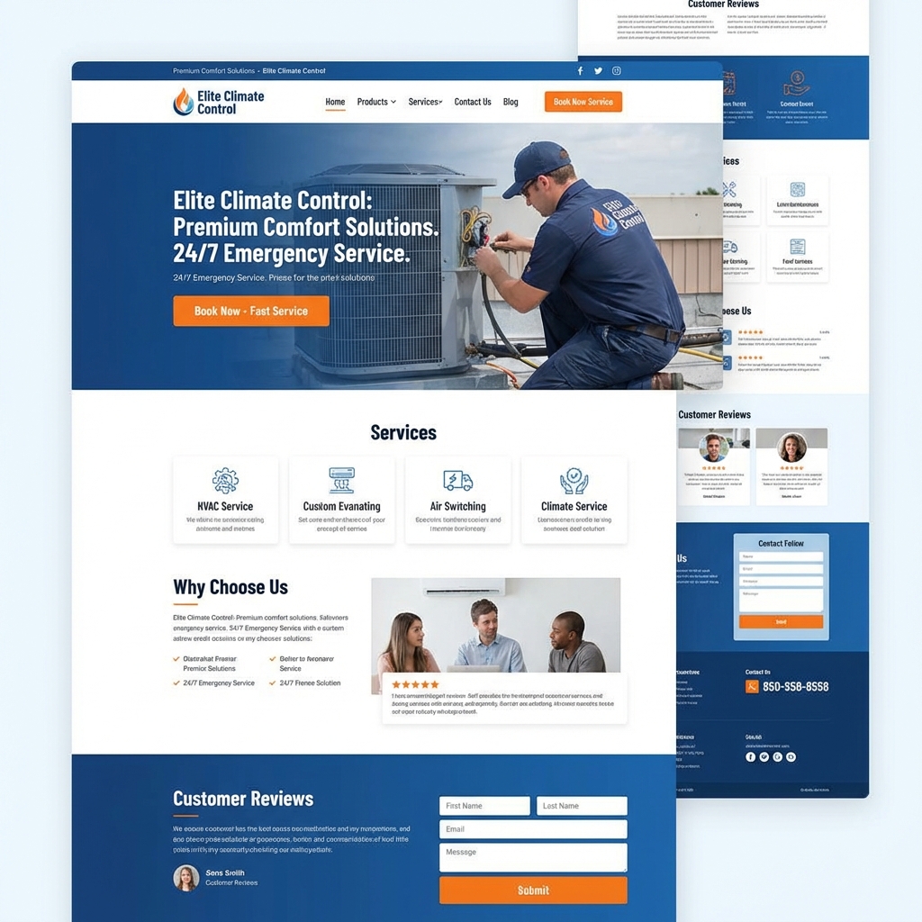 Elite Climate Control Website